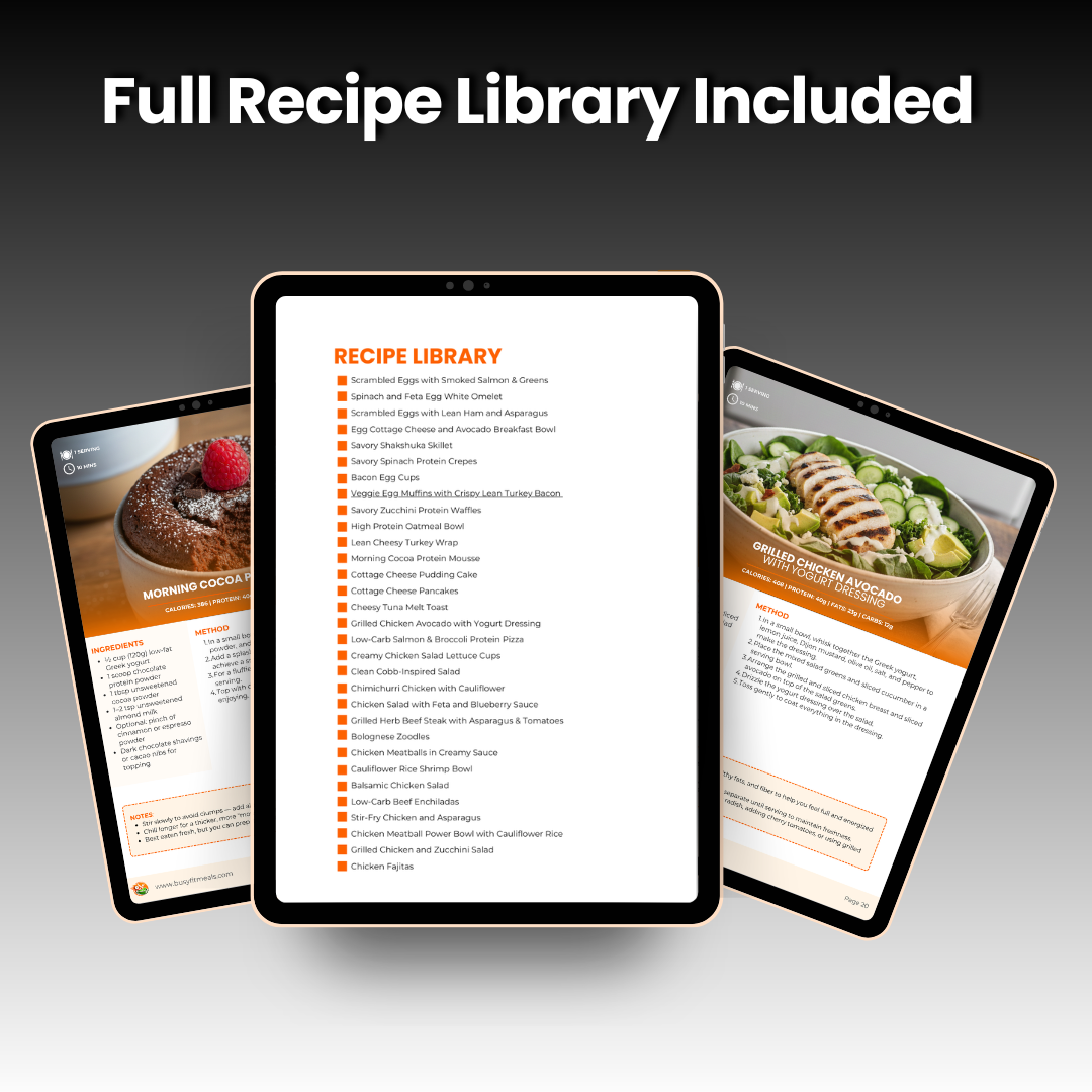The High Protein Cookbook